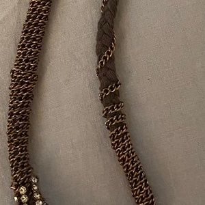Banana Republic long statement necklace